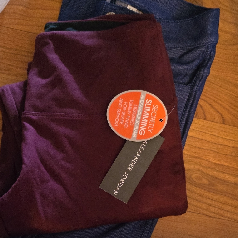 Burgundy Leggings